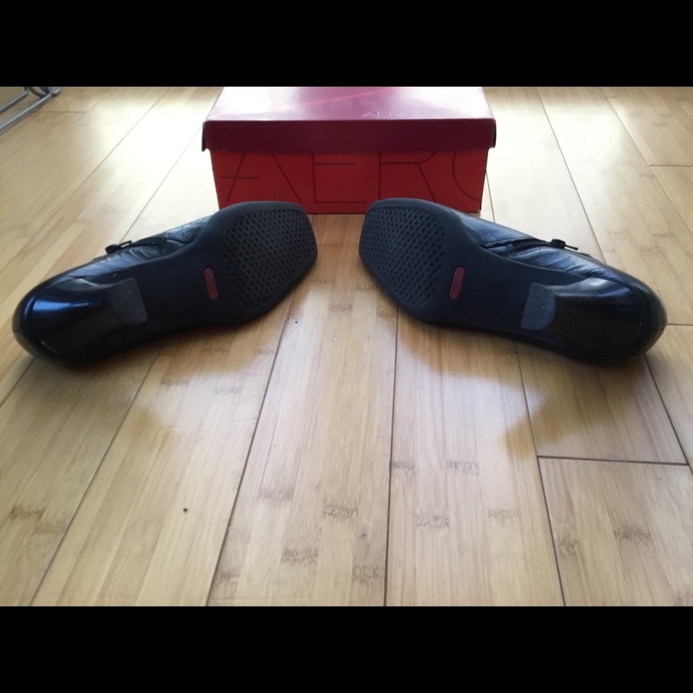 𝅺Aérosoles ankle booties black sz10 - Picture 4 of 5
